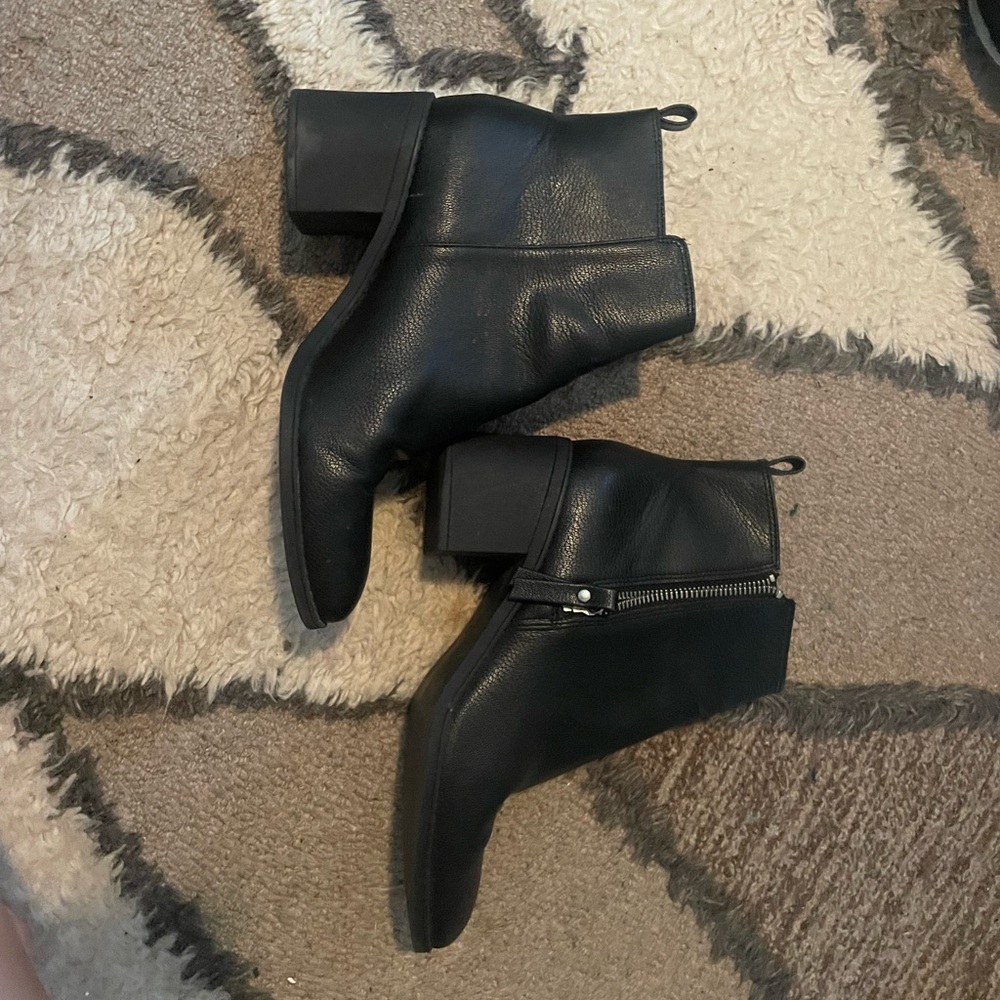 H&M Black womens heeled boots